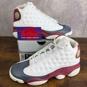 Air Jordan 13 Retro Grey Toe 2005 Size 4.5 GS / 6W 310271-161 Youth Shoe OG Rare